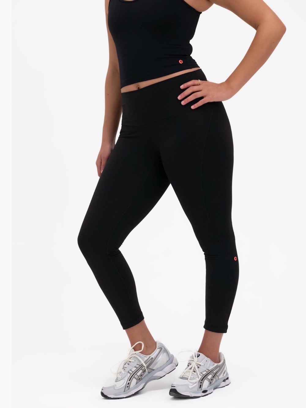 Ethika Black High-Waist Active Leggings